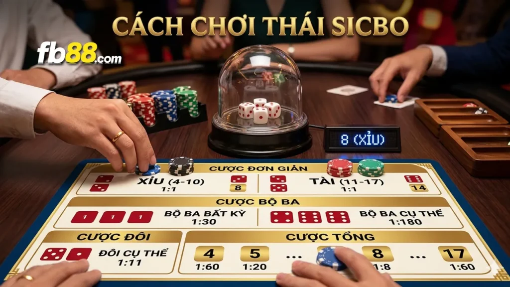 cách chơi Thái Sicbo
